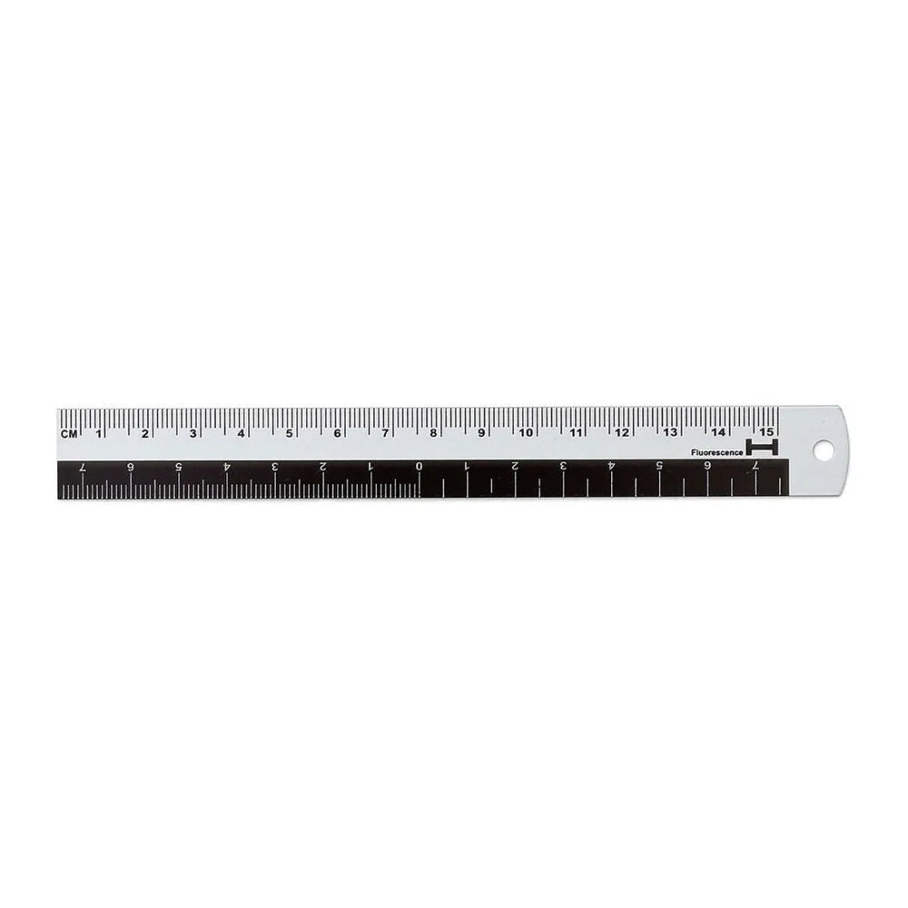 Hightide Penco Aluminium 15cm Ruler - Black