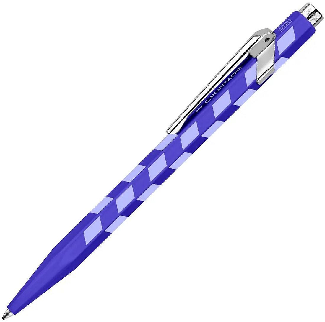 Caran d'Ache 849 Ballpoint Pen - Mosaic Royal Blue
