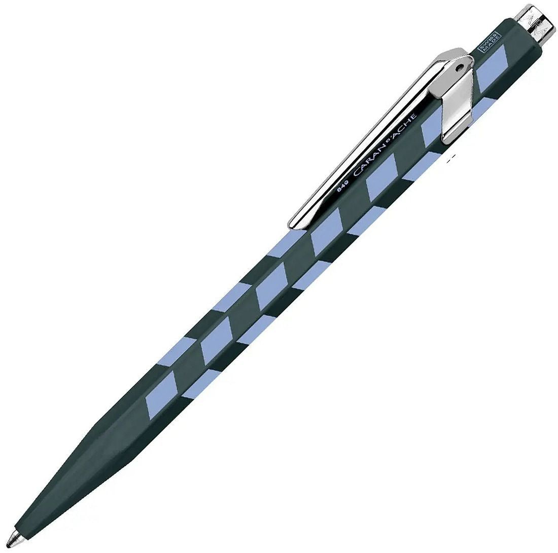 Caran d'Ache 849 Ballpoint Pen - Mosaic Spruce Green