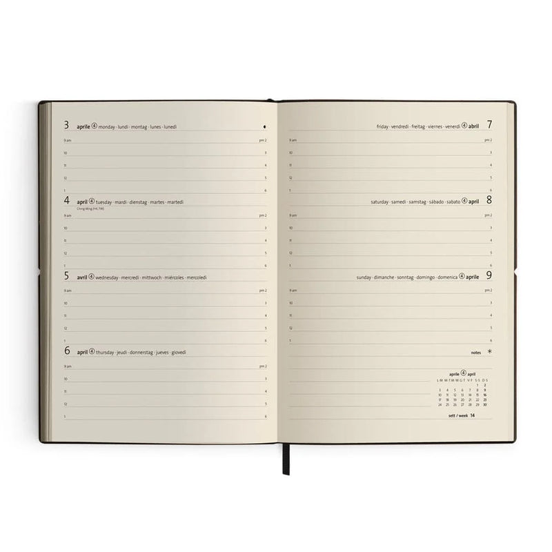 Ciak 2025 Weekly Planner - B7 (9 x 13 cm)