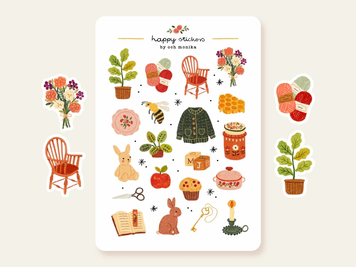 Och Monika Stickers - Sweet Afternoon