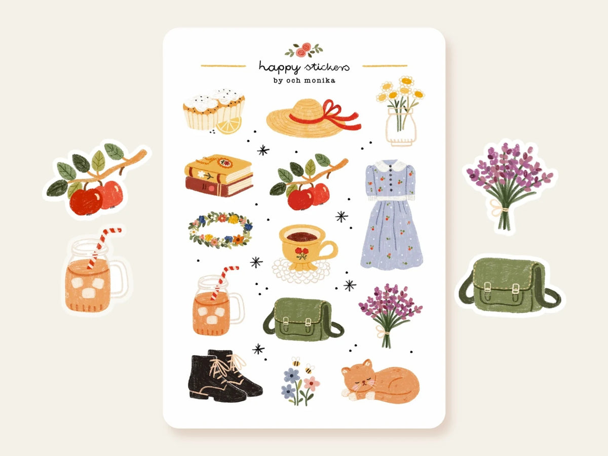 Och Monika Stickers - Late Summer
