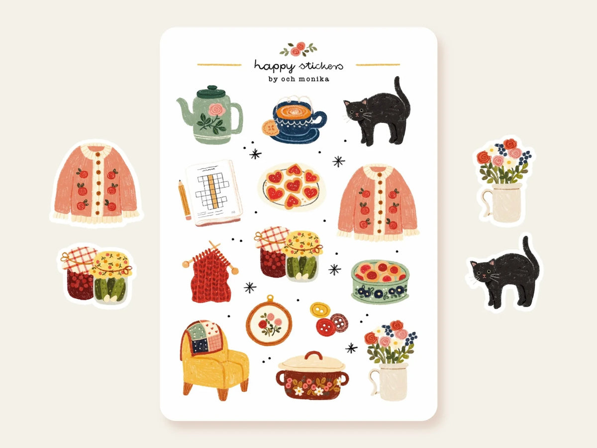 Och Monika Stickers - Granny Things