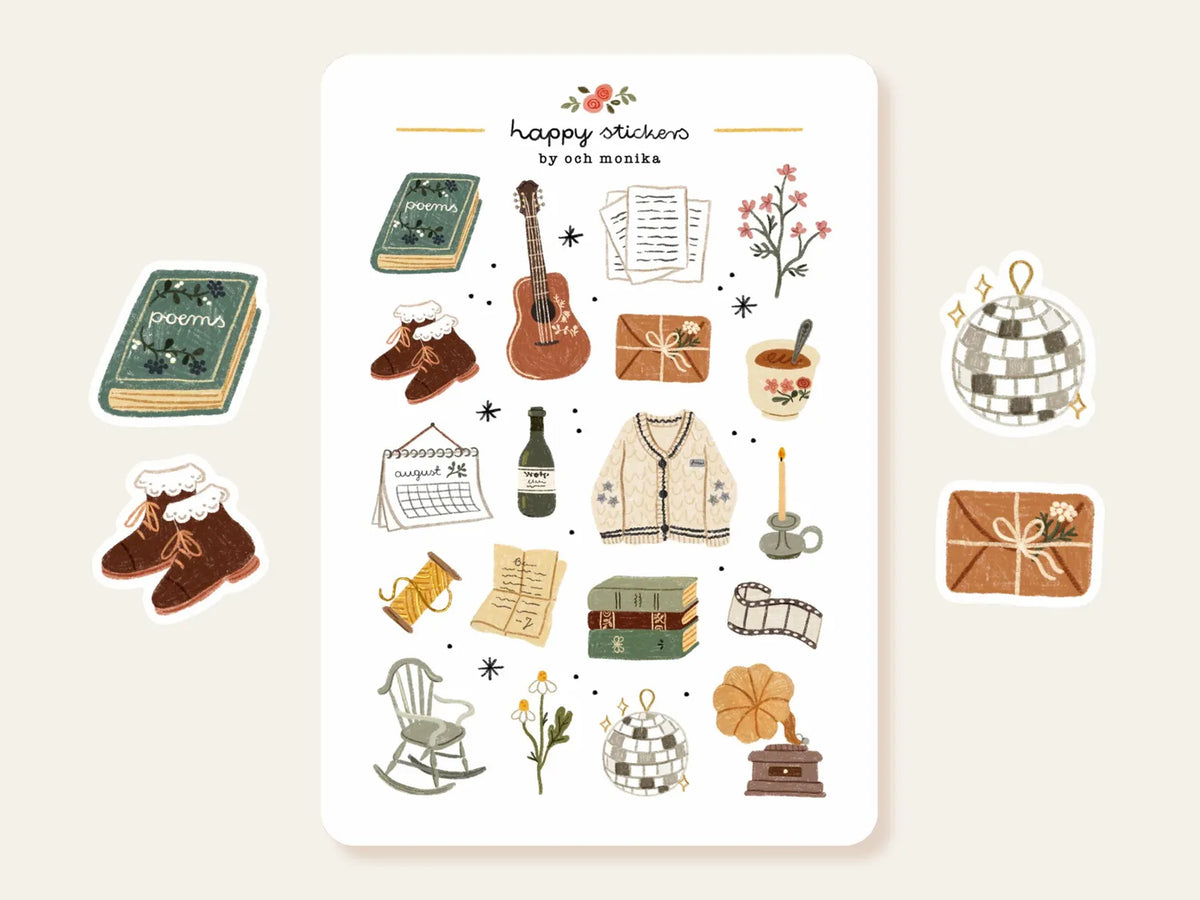 Och Monika Stickers - Folklore