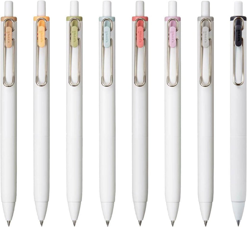Uniball One 0.38mm Fika Color 8 Colour Set