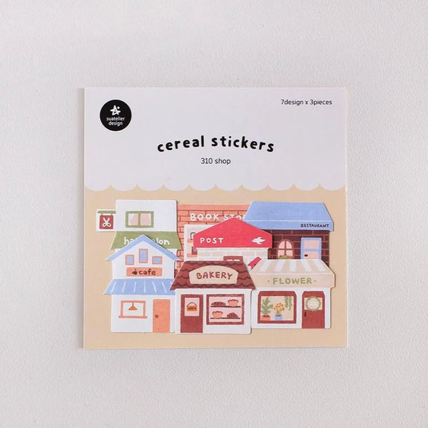 Suatelier Cereal Stickers 310 Shop