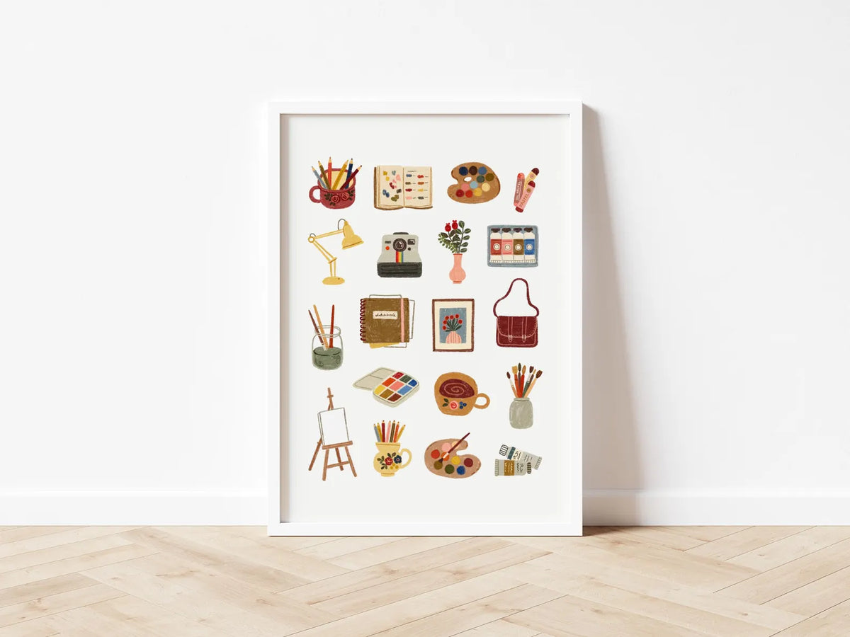 Och Monika A5 Print - Artist's Corner