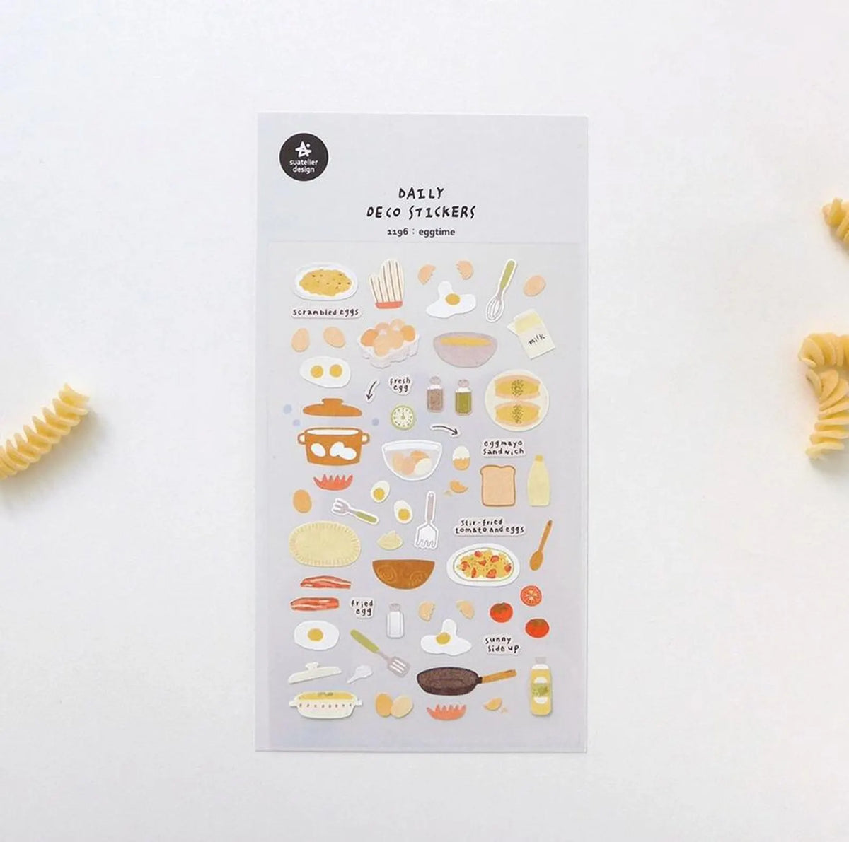 Suatelier Stickers no. 1196 eggtime
