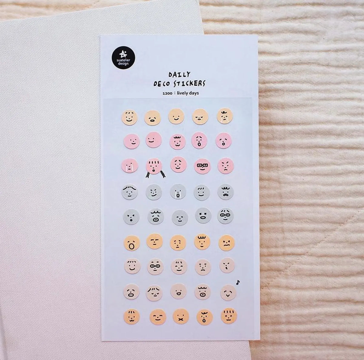 Suatelier Stickers no. 1200 lively days