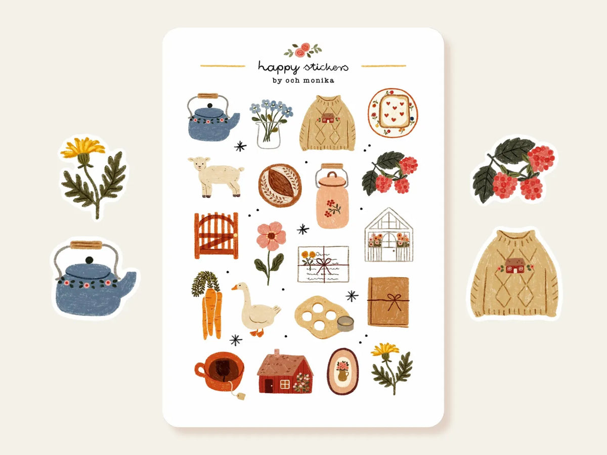 Och Monika Stickers - Soft Life