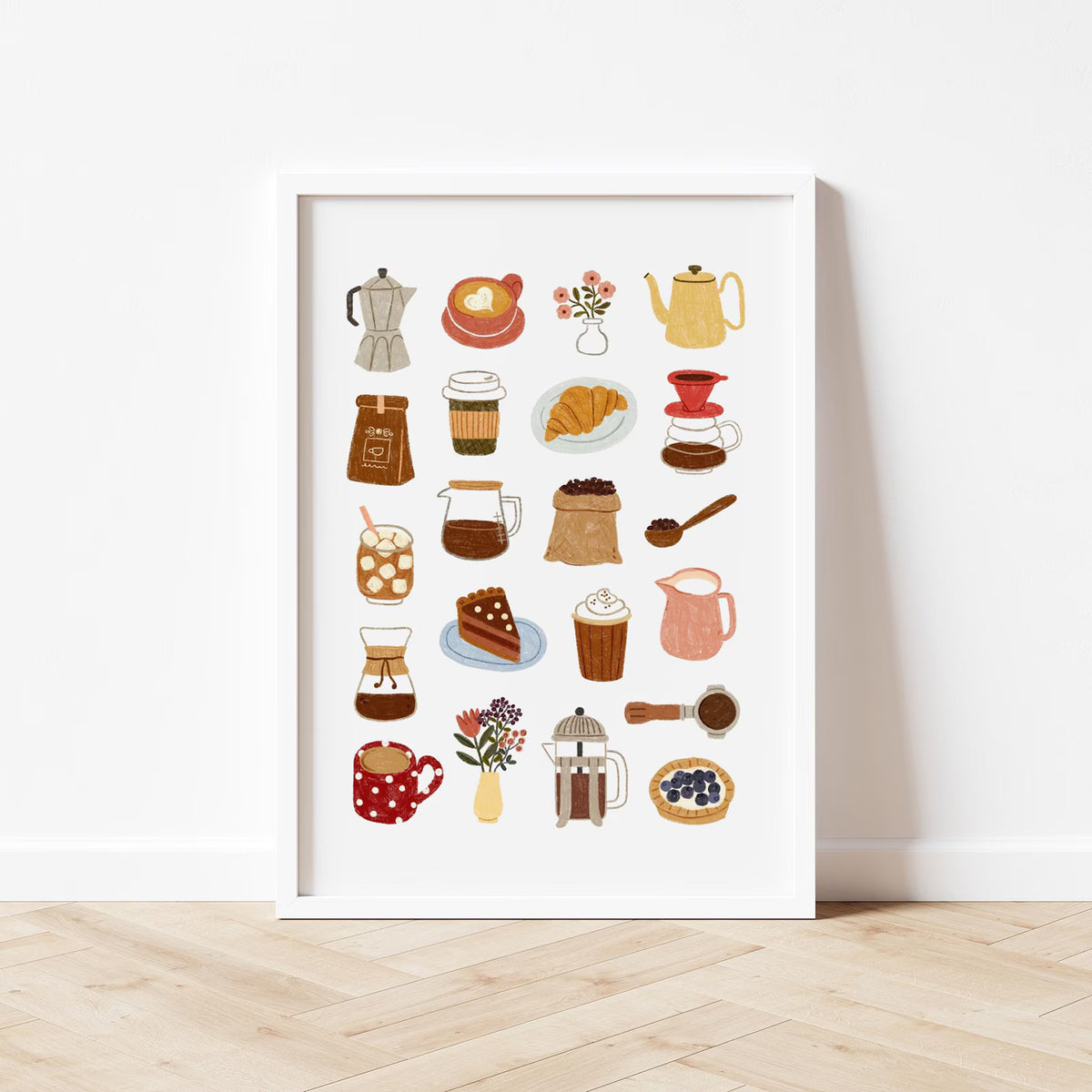 Och Monika A5 Print - Coffee Time