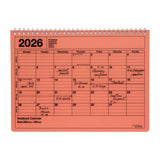 Mark's Tokyo Edge Notebook Calendar - Medium