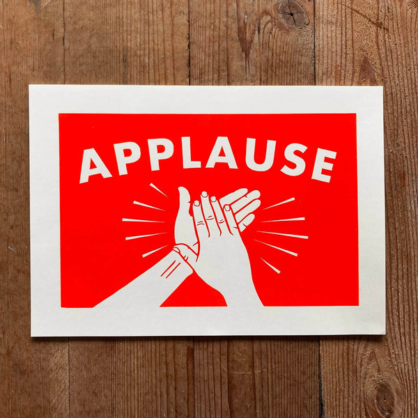 Applause Print A3