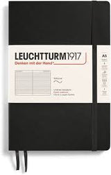 Leuchtturm 1917 A5 Softcover Notebook Lined Various Colours