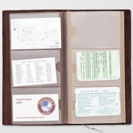 Traveler's Company Notebook Refill 007 Card File