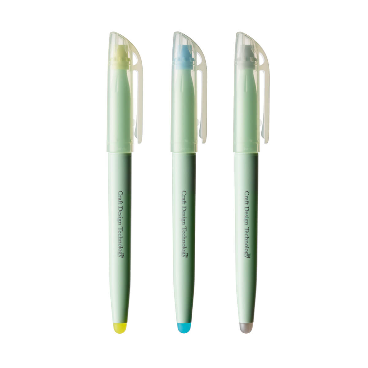 Craft Design Technology Frixion Erasable Highlighters Pack of 3