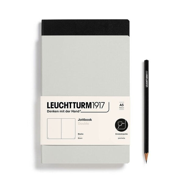 Leuchtturm 1917 A5 Jottbook Set of 2 Plain Notebooks