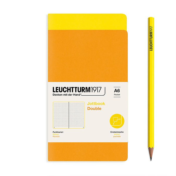 Leuchtturm 1917 A6 Jottbook Set of 2 Dot Grid Notebooks