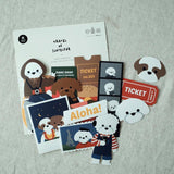 Suatelier Let's Go On A Trip Travel Stickers no. 1525