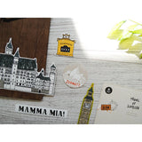 Suatelier Somewhere France, Germany, Italy Travel Stickers no. 1518