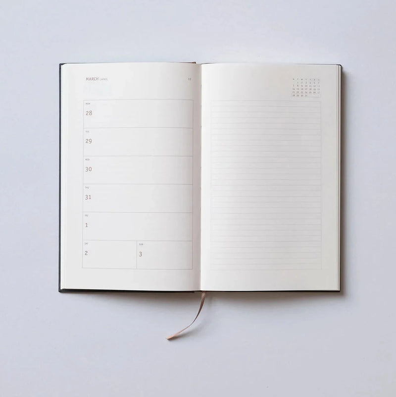 Papierniczeni Copper 2025 Weekly Diary