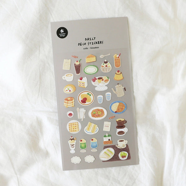 Suatelier Food Stickers no. 1162 Kissaten