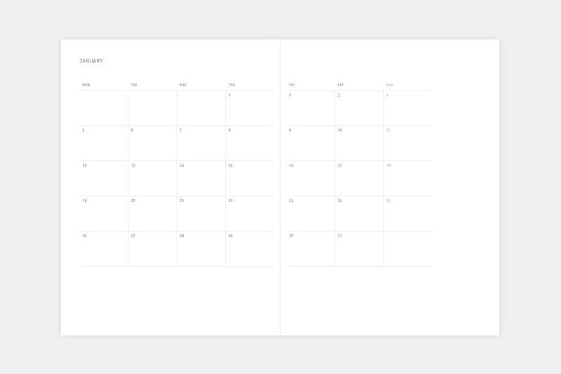 Papierniczeni Klasyk 2026 Weekly Diary