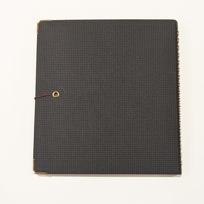 Kleid String Tie Square Notebook Black