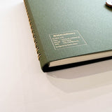 Kleid String Tie Square Notebook Olive