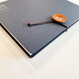 Kleid String Tie Square Notebook Navy