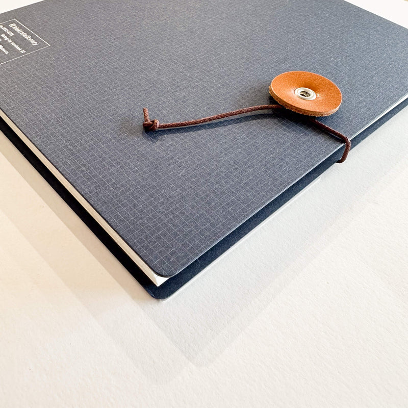 Notebool String Kleid String Tie Square Notebook Navy, $19.27