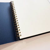 Kleid String Tie Square Notebook Navy