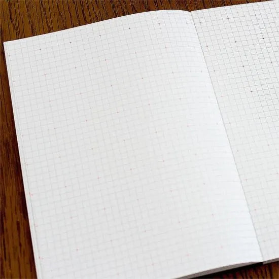 Paperways A5 Notebook - Brown - Grid