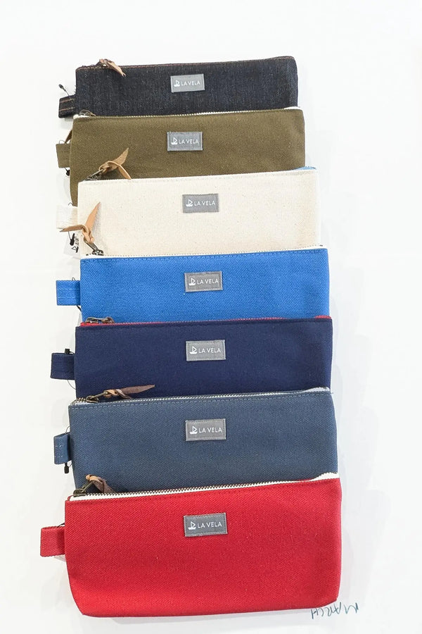 Gulfstream La Vela Canvas Flat Pencil Case