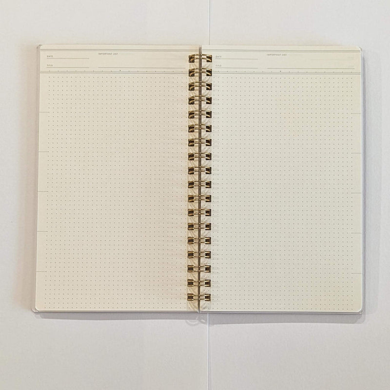 Labclip Keynote Planner Pink Notebook B6 Slim 3mm Dot Grid