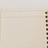 Labclip Keynote Planner Pink Notebook B6 Slim 3mm Dot Grid