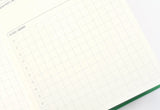 Laconic - Pocket Log Diary - B7 - Yellow 6 Month Undated Daily Planner