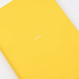 Laconic - Pocket Log Diary - B7 - Yellow 6 Month Undated Daily Planner