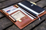 Galen Leather Hobonichi Weeks Mega Cover - Brown