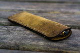 Galen Leather Single Fountain Pen Case / Pen Pouch