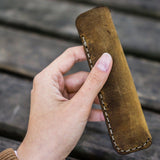 Galen Leather Single Fountain Pen Case / Pen Pouch