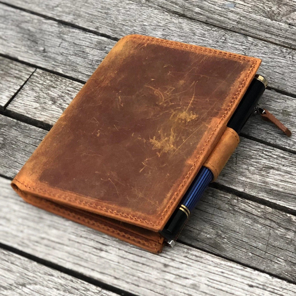 Galen Leather Wallet Insert for Traveler's Notebook - Passport Size