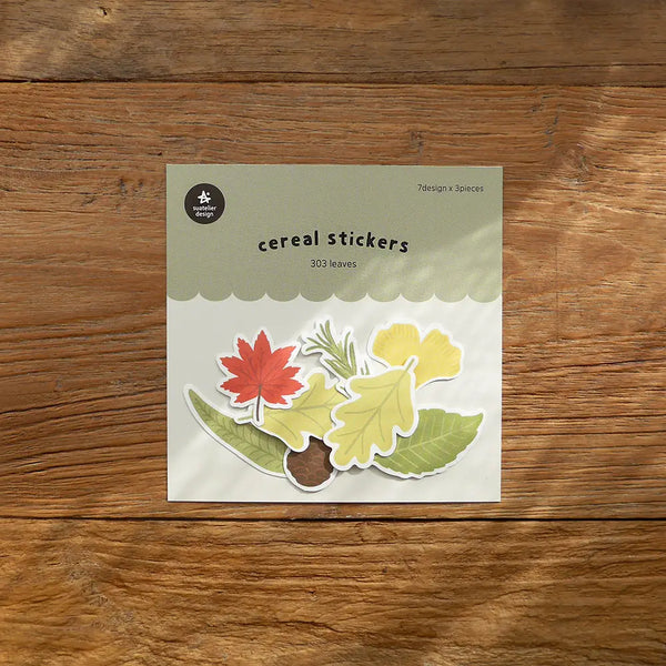 Suatelier Cereal Stickers 303 Leaves