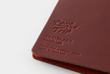 Traveler's Company. Love & Trip Red Notebook - Passport Size