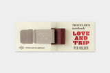 Traveler's Company Love & Trip Red Pen Holder