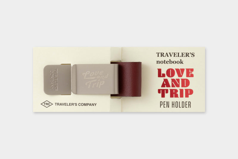 Traveler's Company Love & Trip Red Pen Holder