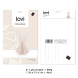 Lovi Angel Natural Wood (13cm) - 3D Wooden Figure