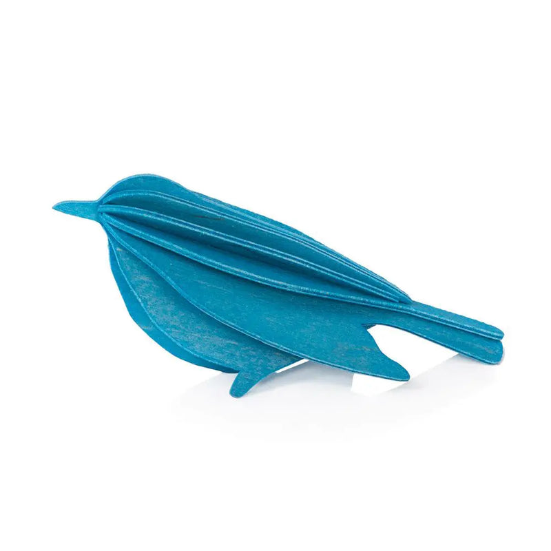 Lovi Bird 8cm Blue - 3D Wooden Figure