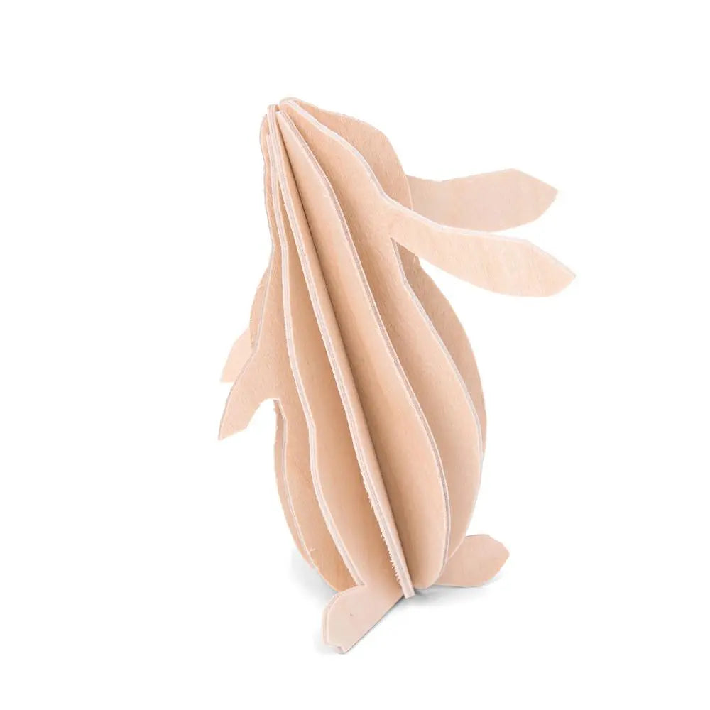 Lovi Rabbit 9cm - Natural Wood - 3D Wooden Figure, $13.64