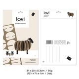 Lovi Ram Natural Mix (11cm) - 3D Wooden Figure